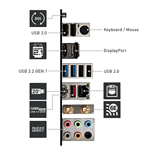 PRO Z790-P WIFI DDR4 , ATX, Supporta Processori Intel Core di 12a e 13a Generazione, LGA 1700, DrMOS 55A, DDR4 Memory Boost 5333+MHz/OC, PCIe 5.0 e 4.0 x16, 4 x M.2 Gen4, Wi-Fi 6E, 2.5G LAN - Scheda madre - Immagine 5