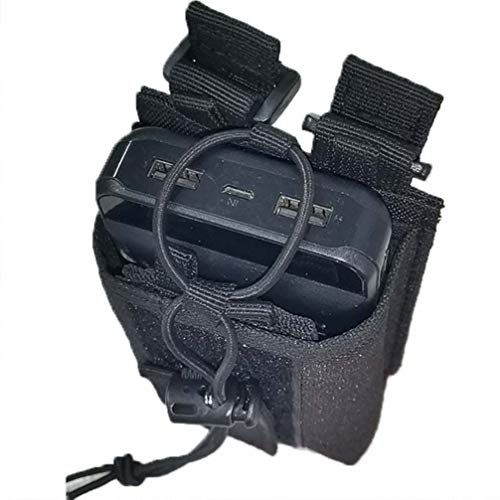 ARTIBETTER 2PCS Molle Saco Titular Caso Rádio Rádio Interphone Walkie Talkies Universal Bolsa de Nyl