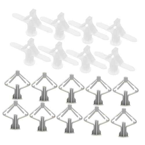 FUNOMOCYA 400pcs Wall Anchor Set Self Drilling Drywall Anchors Patch Kit Heavy Duty for Drywall Mounting