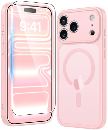 FNTCASE for iPhone 18 Pro Max Case / 17 Pro Max Matte Case Fit for Magsafe