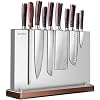Stainless Steel Magnetic Knife Block without Knives
