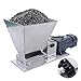 110V Electric Grain Mill Heavy Duty Grain Grinder Cereals Crusher Roller Grain Mill Home Brew Wine Grinding Machine for Barley Malt etc.