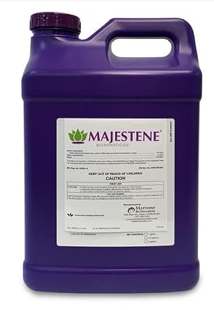 Majestene Nematicide 2.5 gallons by Marrone Bio Innovations- All-Season Long Nematode Control for Turf Grass, Lawn and Crops