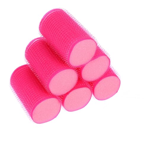 Bigoudis en mousse LALAFINA bleus rouleaux auto-agrippants cheveux femme et fille