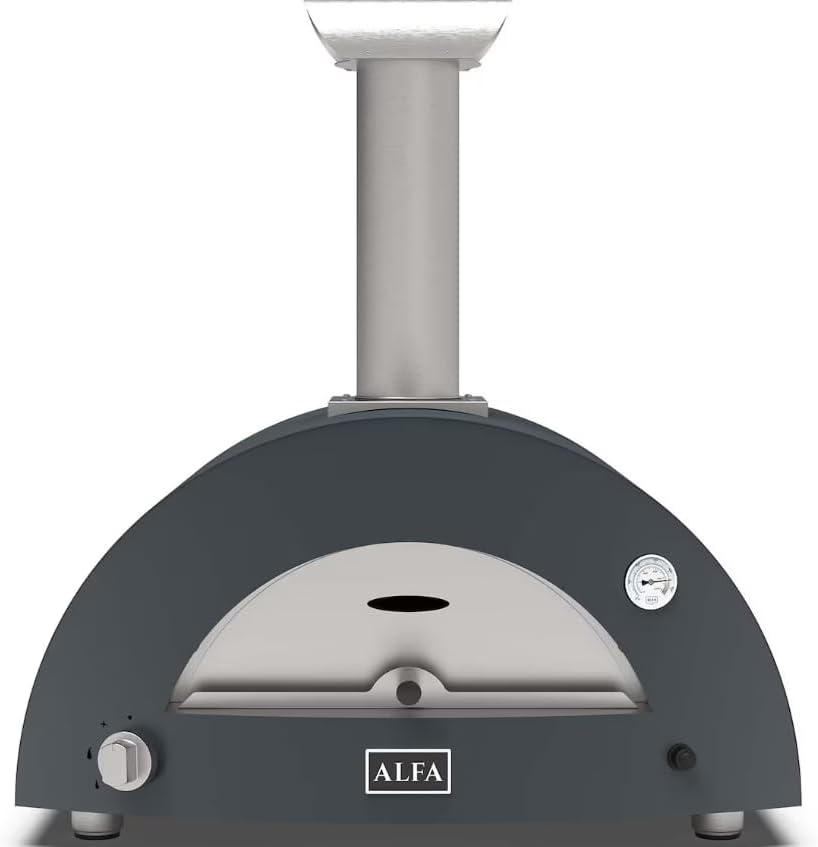 Alfa Moderno 2 Pizze Natural Gas - Anthracite Grey - FXMD-2P-MGRIA-U
