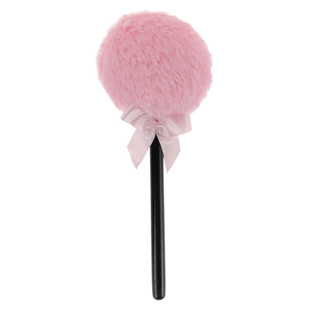 PLAFOPE Fluffy Face Powder Puff Bow Long Hair Makeup Sponges for Loose Powder for Women Men