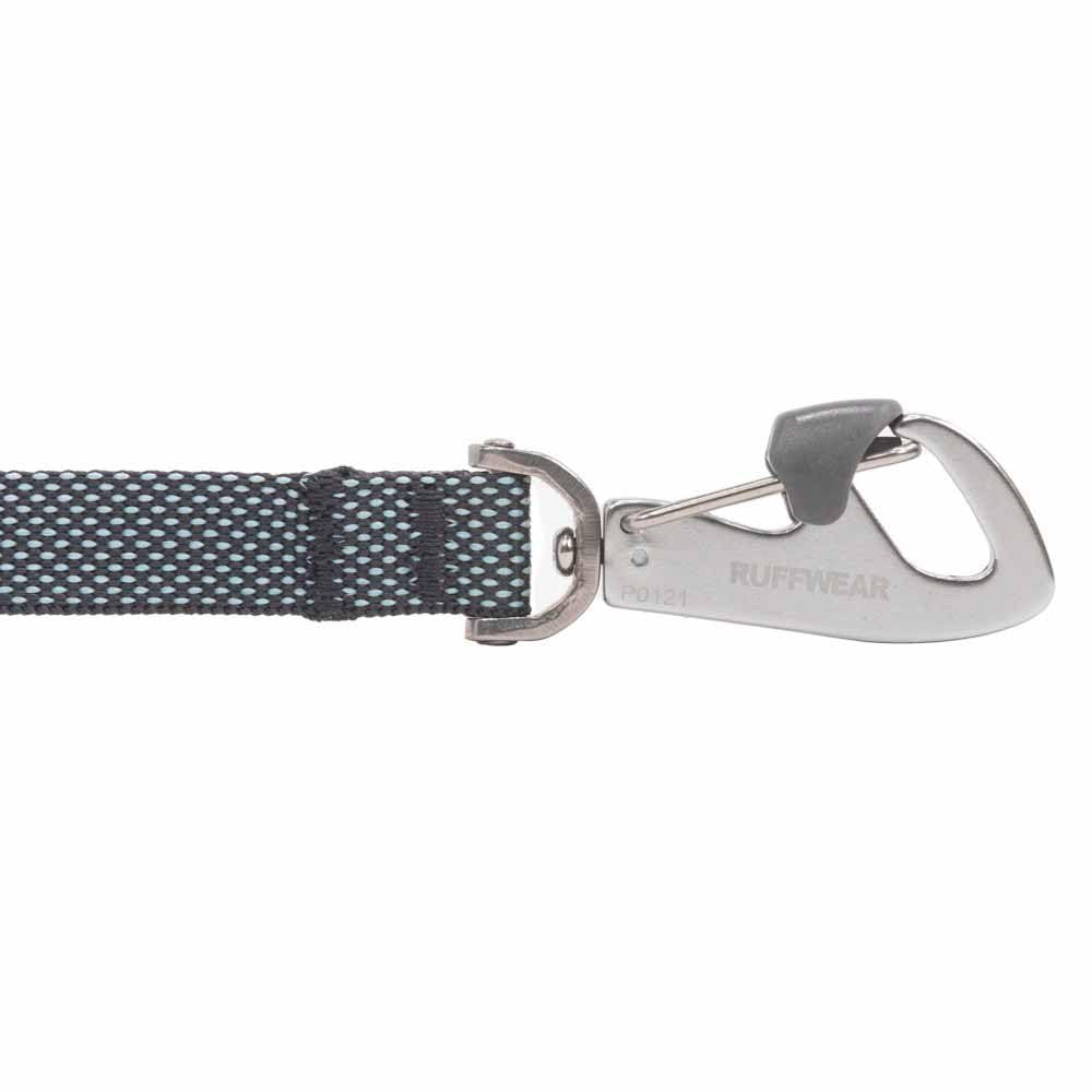 RUFFWEAR Hi & Light Laisse pour Chien Ultra légère Anti-Traction 1,4 m Laisse Portable réglable et Robuste, Solide, Fine, Anti-enchevêtrement, Laisse de Dressage pour Chien, Gris Basalte