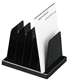 Officemate Small Standard Sorter, 5 Compartments, 4.125 x 5 x 3.5 Inches, Black (21202)