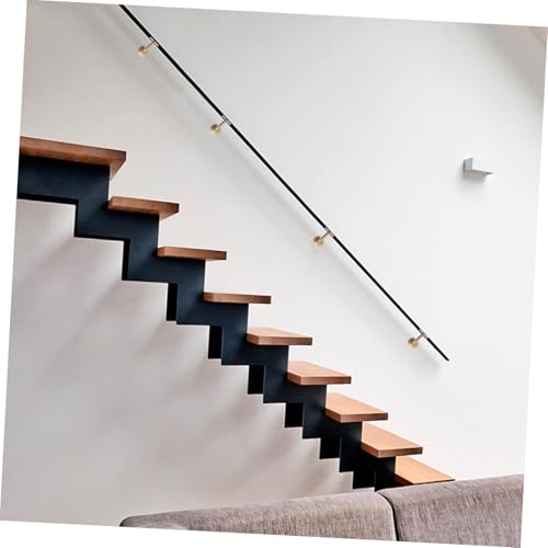 Soportes de barandilla acero inoxidable para escaleras de exterior e interior 4