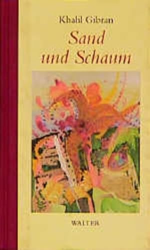 Sand und Schaum. Aphorismen. [German] 3530100188 Book Cover
