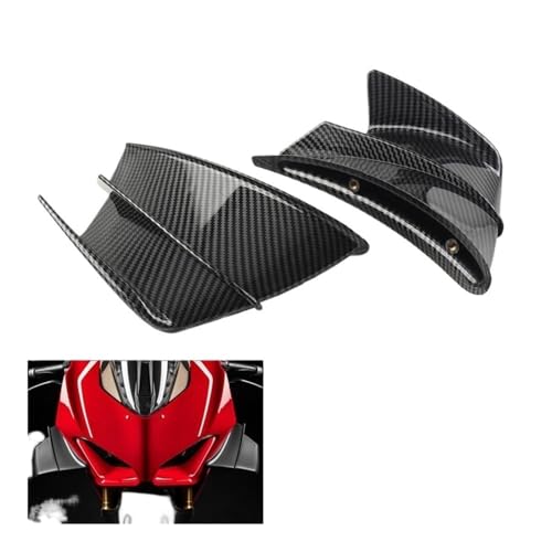 Ailerons latéraux moto en fibre de carbone pour Panigale V4 V4S V4R 2018-2022