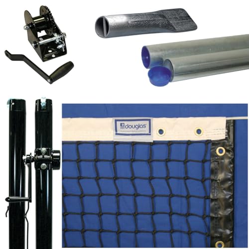 Douglas TN-30 3.0mm Tennis Net - Optional Seasonal Court Maintenance Kit