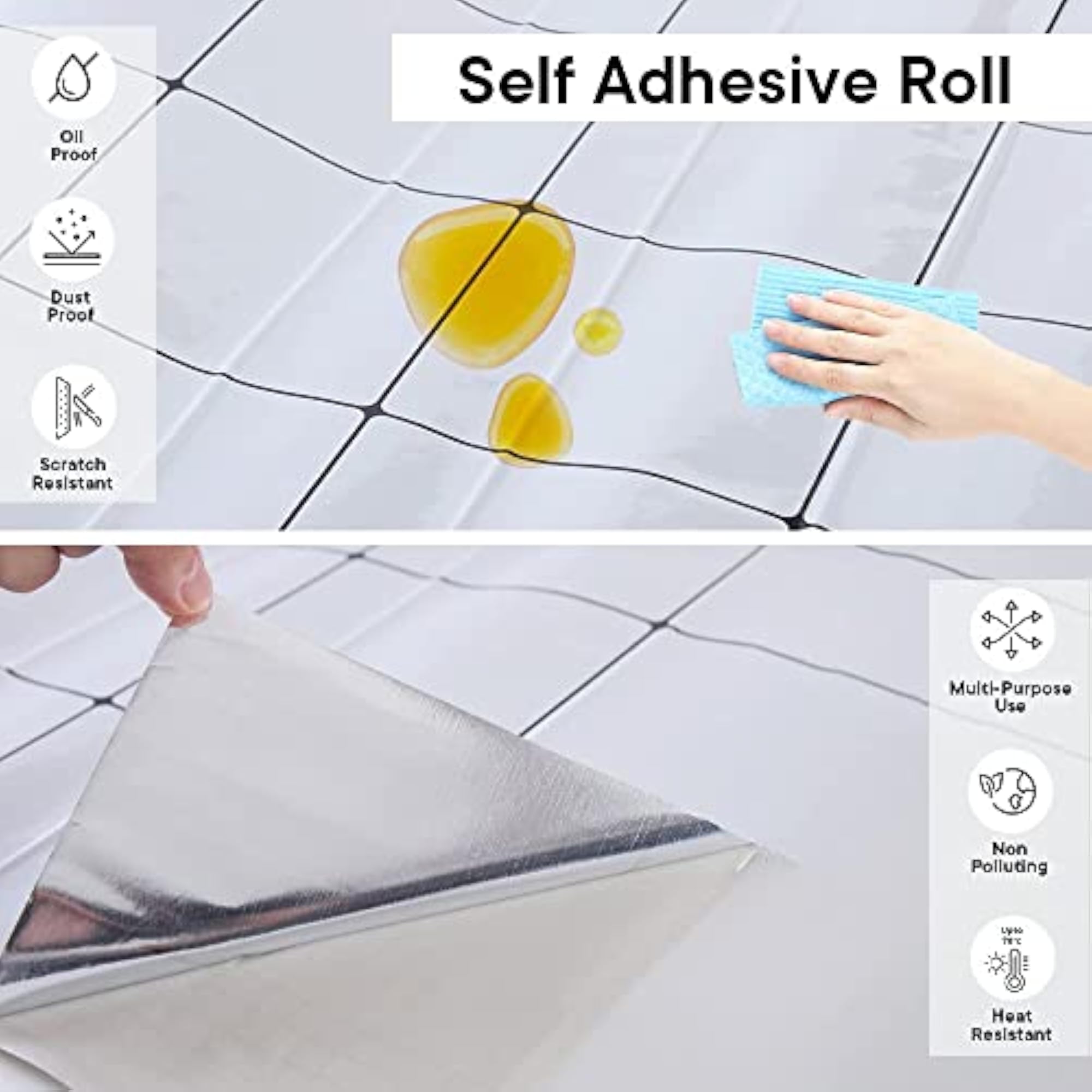 Self-Adhesive PET Wallpaper for Living Room