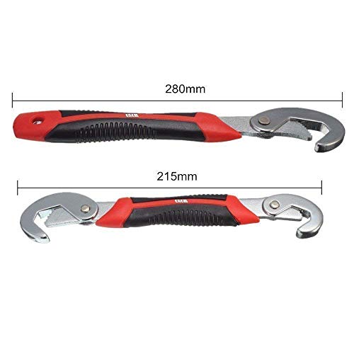 Image of Snap N Grip Auto Adjustable Universal Wrench | All in One Multipurpose Auto Adjustable Universal Pakkad | Wrench Spanner Set Stainless Steel Socket Adjustable Spanner 9mm to 32mm Works