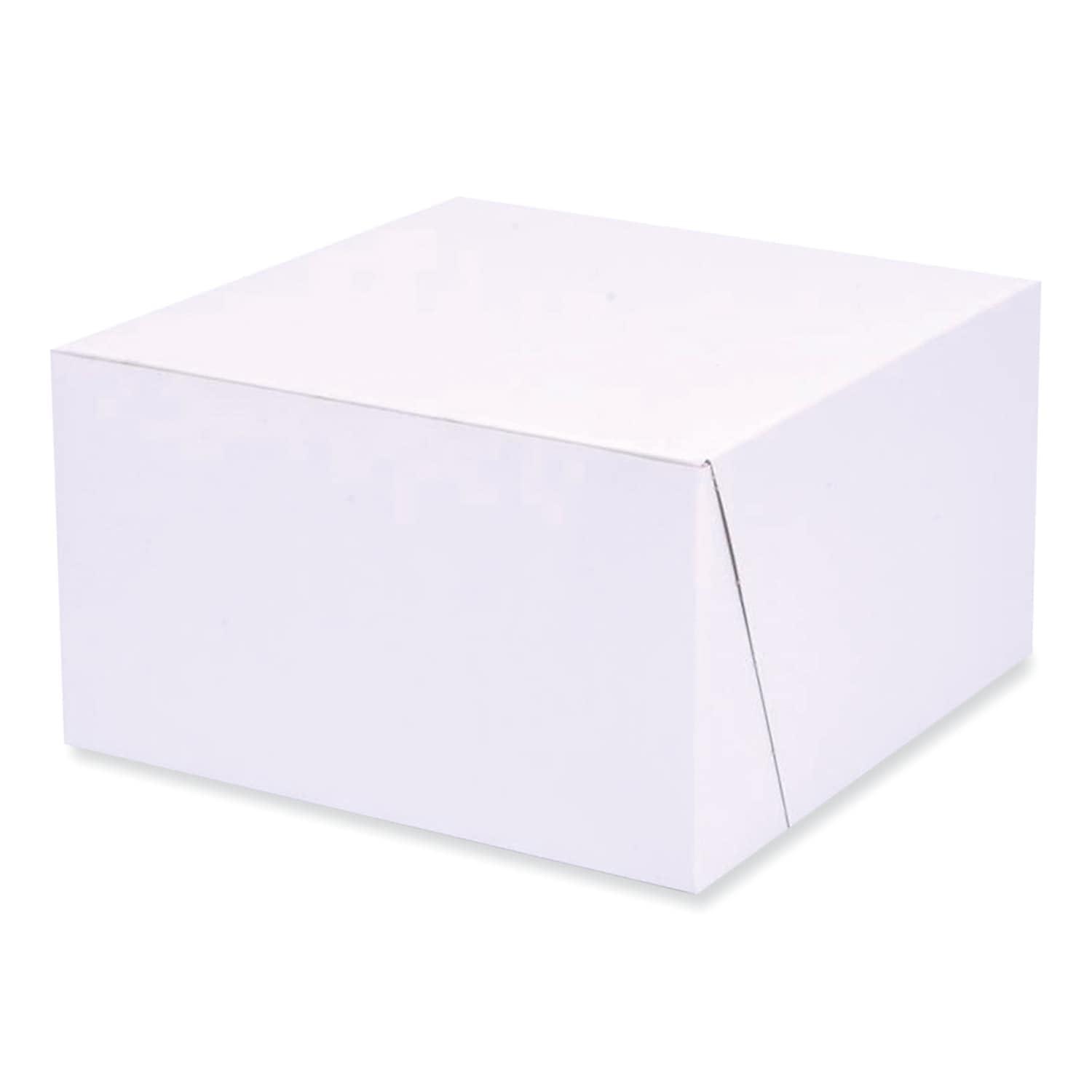 SOUTHERN CHAMPION TRAY 7" Length x 7" Width x 4" Height / White / 0.03 liters Bakery Take Out Containers