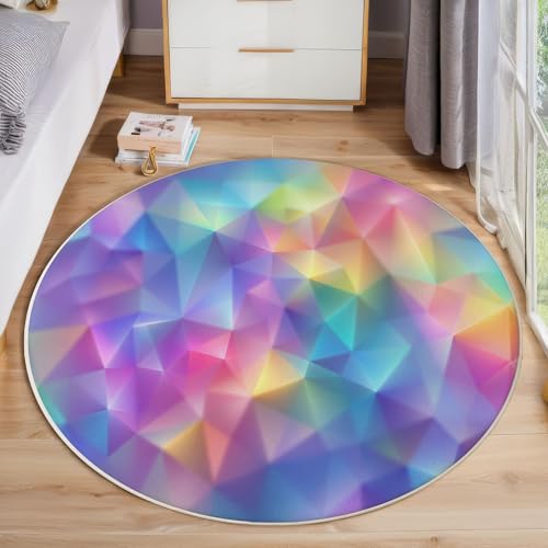 Tapis rond de chambre antidérapant pour sécuriser les sols glissants - 4