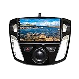XISEDO Android 9.0 Autoradio 9 Zoll Car Radio für Ford Focus 2012-2015 (Für 12-15 Focus, schwarz)