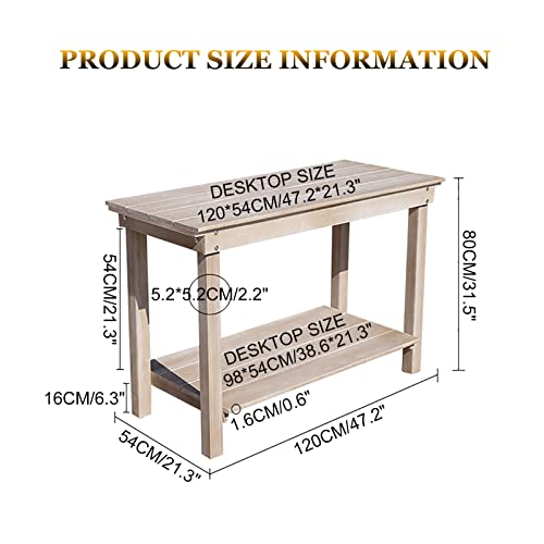 Table de rempotage avec armoire pour ranger son balcon facilement - 7