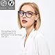 COJWIS Lesebrille 3er Pack Herren Damen Brille Runder Rahmen Blaulichtfilter Federscharnier Leser Schwarz/Schildpat Brillen (3 Schwarz, 0.50, x)