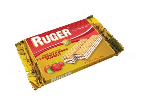 Ruger Wafers, Austrian Strawberry, 2.125 Ounce (Pack of 12) by Ruger