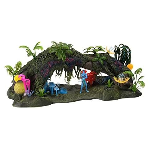 McFarlane Toys - Disney Avatar - World of Pandora Omatikaya Forest Deluxe Movie Figure Set - Disney Toys - collectible Figure - Ages 8+ Cover