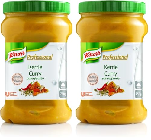 Purée de Curry Knorr Professional 750g bocal épice cuisine lot de 2