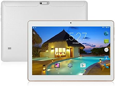 ibowin 10.1Inch 3G tablet PC MTK Quad core CPU Octa core GPU 1280x800 IPS 1G RAM 16G ROM 3G WCDMA 2100MHZ & 2G GSM 2SIM Cards WIFi Bluetooth GPS, UK 3PIN Plug - White