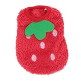 EXAOMBLE Disfraz de Conejo para Mascotas Pequeñas Sudadera de Térmica con Capucha Ropa Abrigada para Cobayas y Hámsters Traje Divertido y Seguro para Animales Pequeños