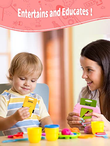 Talking Flash Cards Learning Toys For 2 3 4 5 6 Year Old Boys Girls, Lionvison Autism Sensory Toys For Autistic Children With 224 Words, Preschool Montessori Toys And Birthday Gift For Kids Ages 2-6 #TOP2