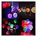 HOSL Mini Led Balloon Lights 60PCS Small Lantern Lights for Balloons, Paper Lanterns, Craft, Halloween, Wedding, Party Decorations String Lights Battery Operated (Multicolor, Blinking)