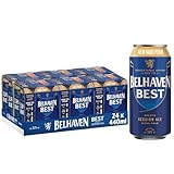 Belhaven Best Scottish Ale 440ml Cans – 24 Pack | Smooth & Creamy Beer with Malty Sweetness | Traditional Scottish Session Ale