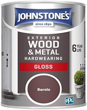 Johnstone's Exterior Hardwearing Gloss - Victory Red 750ml