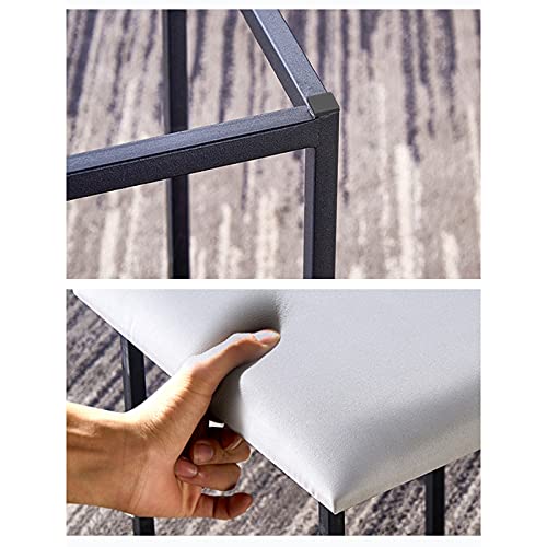 Gdming 5Pcs Cube Combination Sofa Stool, Fabric Low Stool, Footrest With Universal Wheel, Square Seat Chair For Home Dining/Coffee Table Office (Color : Orange, Size : 35X35X35Cm) #TOP3