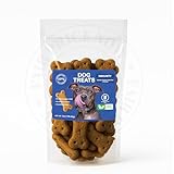 FPN Vegan Dog Treats for Immune Support – 7 oz, Grain-Free Biscuits, Plant-Based Ingredients, Blueberry, Turmeric & Flaxseed, Suitable for All Breeds