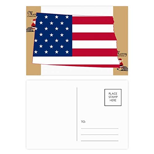 Cartes postales du Dakota du Nord USA décoration murale et souvenir de road trip