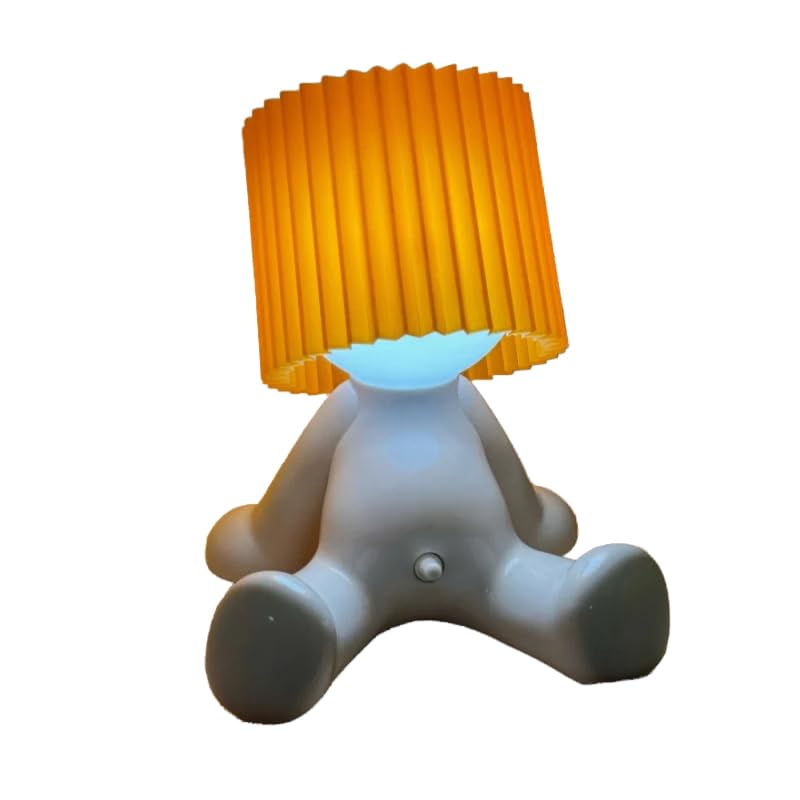 Shy Boy Table Lamp Creative LED Bedside Lamp Novelty Funny Desk Light Soft Warm Night Light Ambient Home Decoration