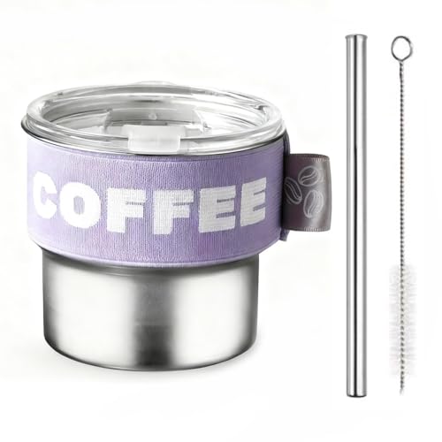 ERCRYSTO Stainless Steel Coffee Tumbler