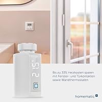 Homematic IP Smart Home Starter Set mit Access Point 2 + 2X Heizkörperthermostat – Evo, digitaler Thermostat Heizung, Heizungsthermostat, Steuerung per App, Alexa & Google Assistant, Energie sparen – Ansicht 7