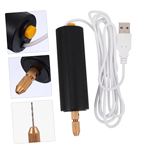Taladro eléctrico mini USB para manualidades miniatura 7