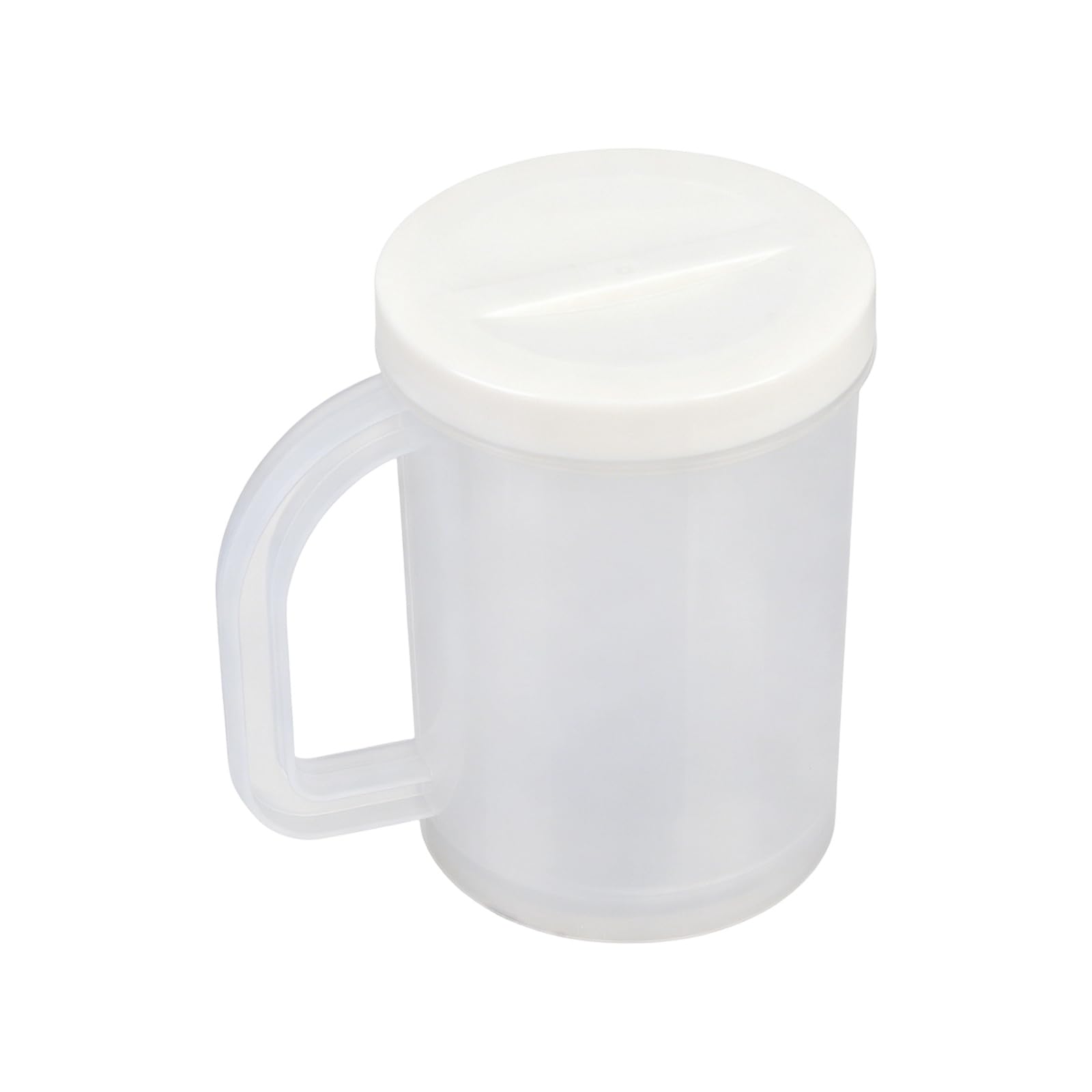Elnwnnkc Layer Quick Freezing Ice Cup with Handle Freezer Mug Chiller Freezable Insulated Mug for Family Gatherings Frosty Cup