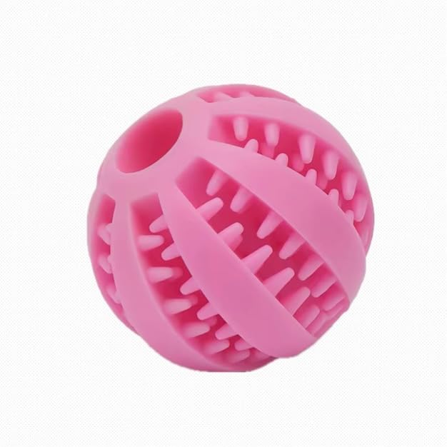 Dog Treat Ball Pink