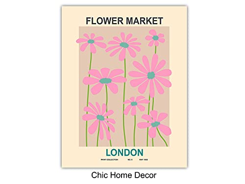 Abstract Minimalist Wall Art & Decor - Mid Century Modern Wall Art - Aesthetic Pictures Set - Gallery Wall Art - Museum Poster - Flower Market Sign - Contemporary Wall Art - Matisse Style Poster Print #TOP7