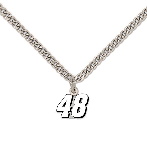 NASCAR Jimmie Johnson Necklace with Charm Jewelry Card