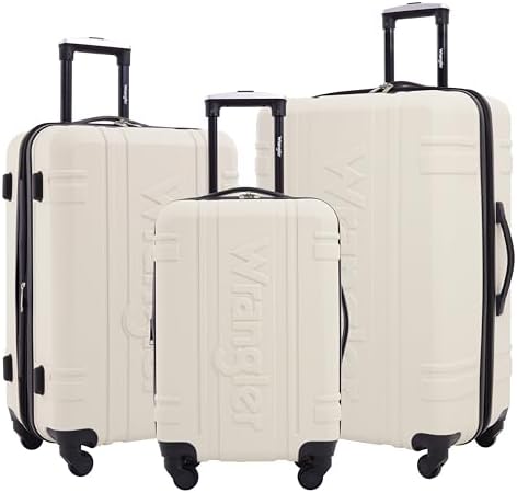 Wrangler 3 Piece Astral Travel Luggage Set, Fog