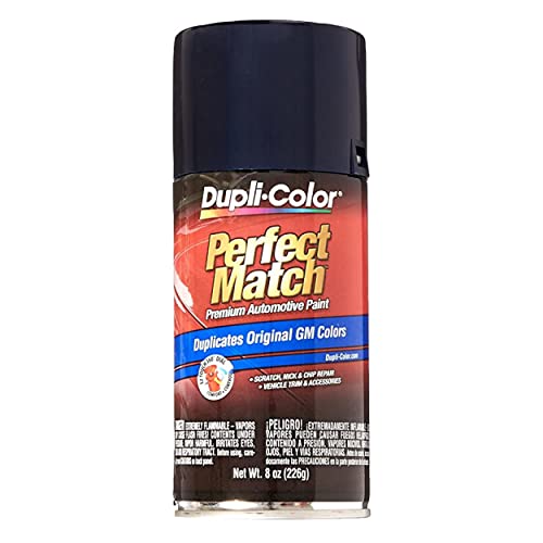 Image of Dupli-Color Perfect Match Premium Automotive Paint, Navy Blue (M), 8 oz