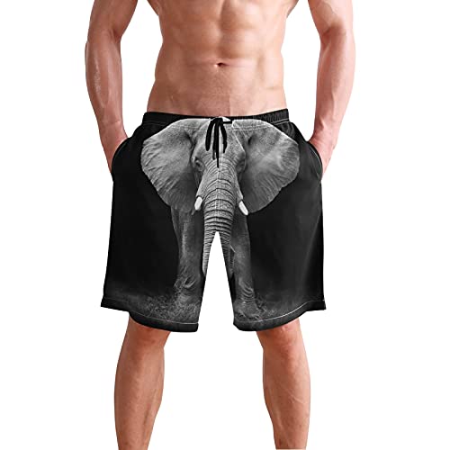 Men's Swim Trunks Long Swimsuit Beach Shorts Board Shorts with Mesh Lining-S/M/L/XL/XXL2