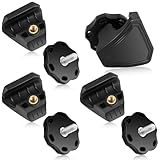 2pcs Football Visor Clips, Helmet Screws Football Helmet Fasteners Accessories for Oakley Visor Quick Fix