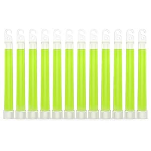 Swiss Safe Premium 6″ Glow Sticks – Extra Bright, 12+ Hour Duration, Emergency Ready