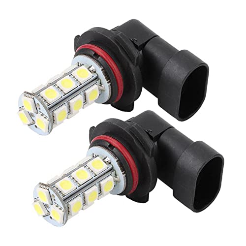 Fydun 2Pcs Hid Led Fog Light Bulbs Hb3 9005 18Smd 5050 Car Day Running Light Dog Driving Headlight Bulb Lamp 12V #TOP4