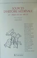 Sources d'histoire médiévale 2037410042 Book Cover